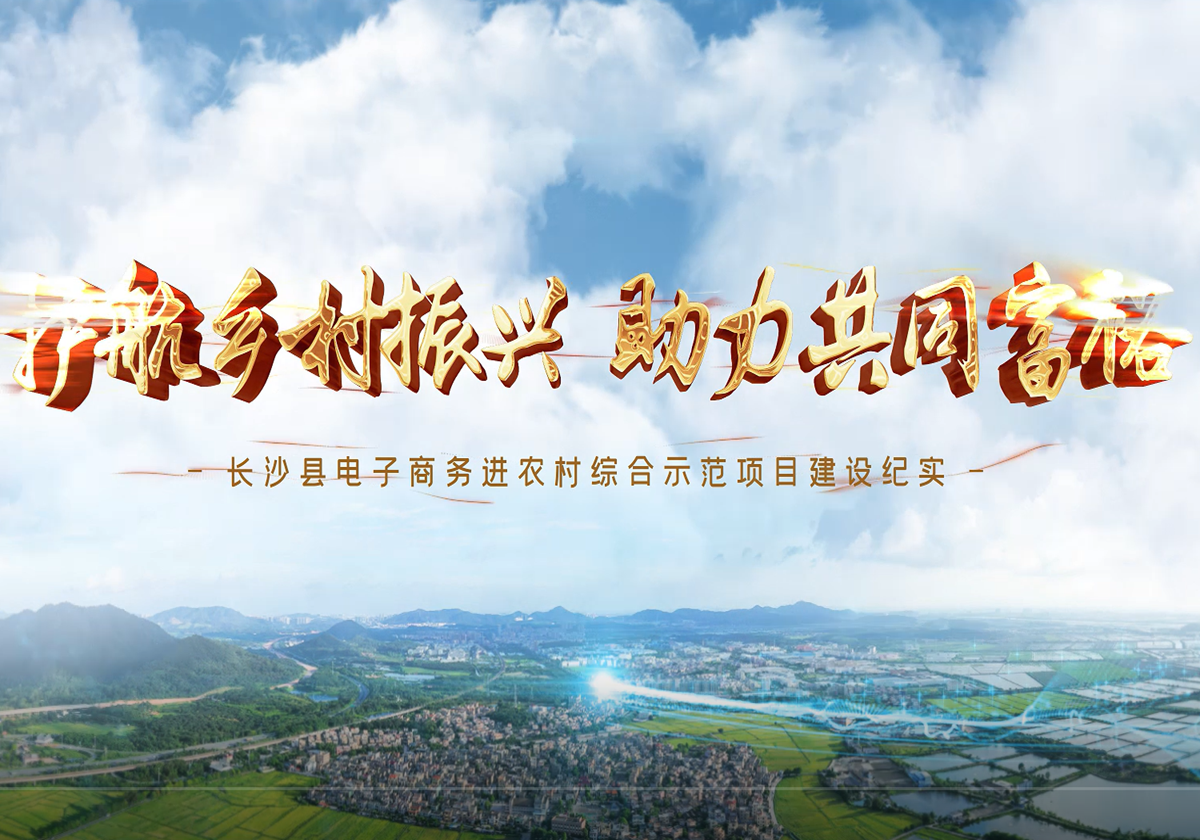 長沙縣電子商務進農村綜合示范項目建設紀實